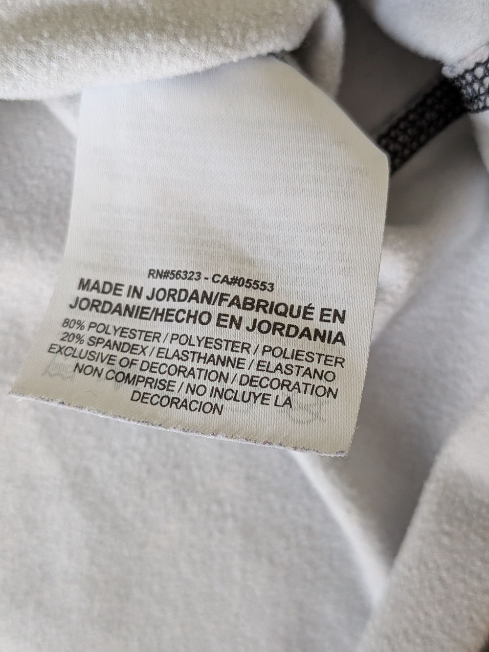 Nike Grey Black Space-Dye Half-Zip Pullover - Picture 4 of 5